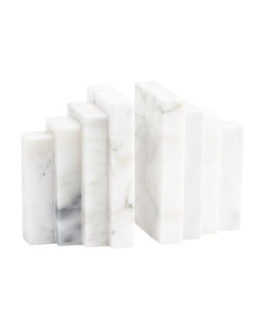 7in Marble Bookends | TJ Maxx