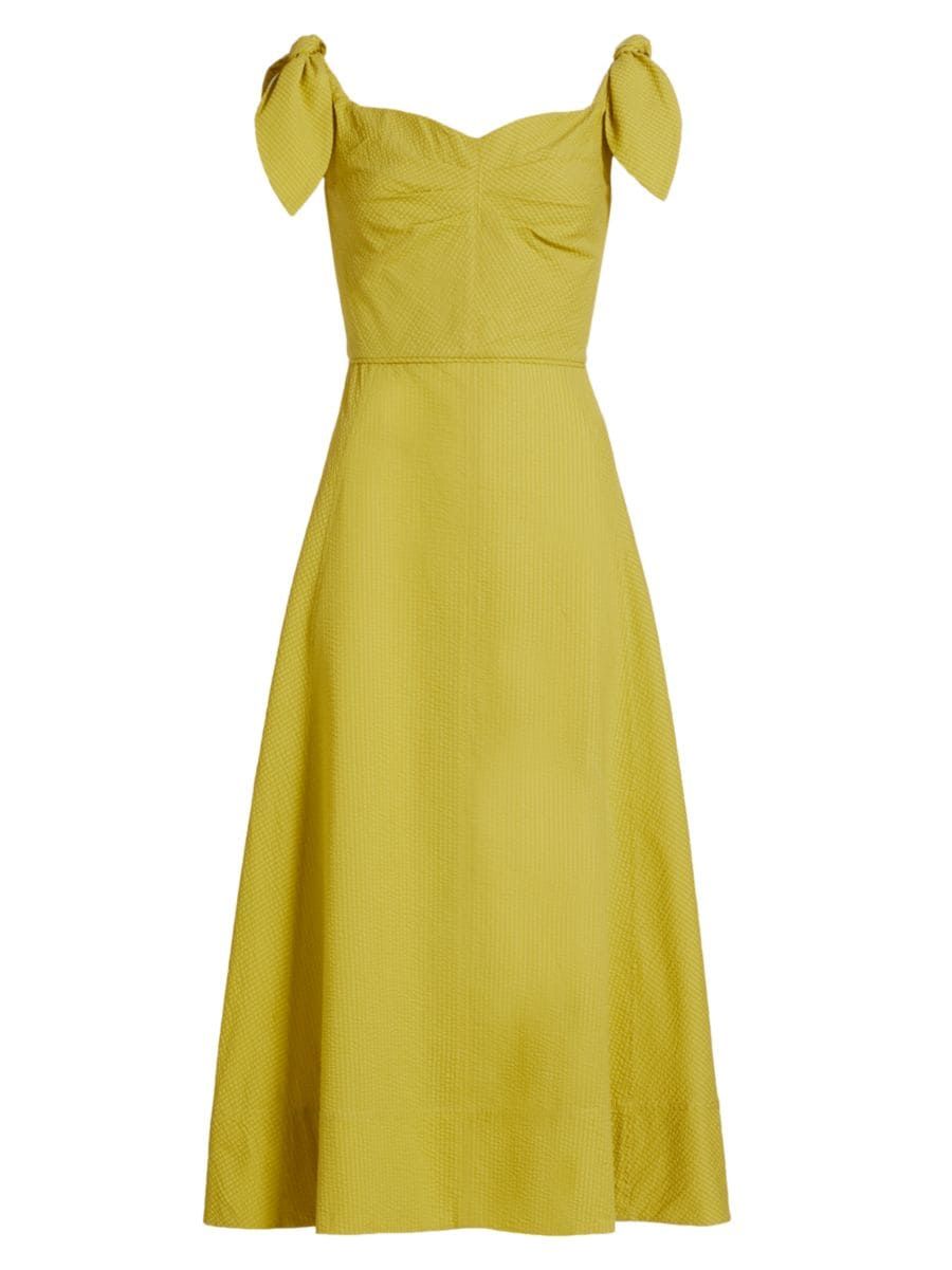 Ashland Bow-Sleeve Cocktail Dress | Saks Fifth Avenue