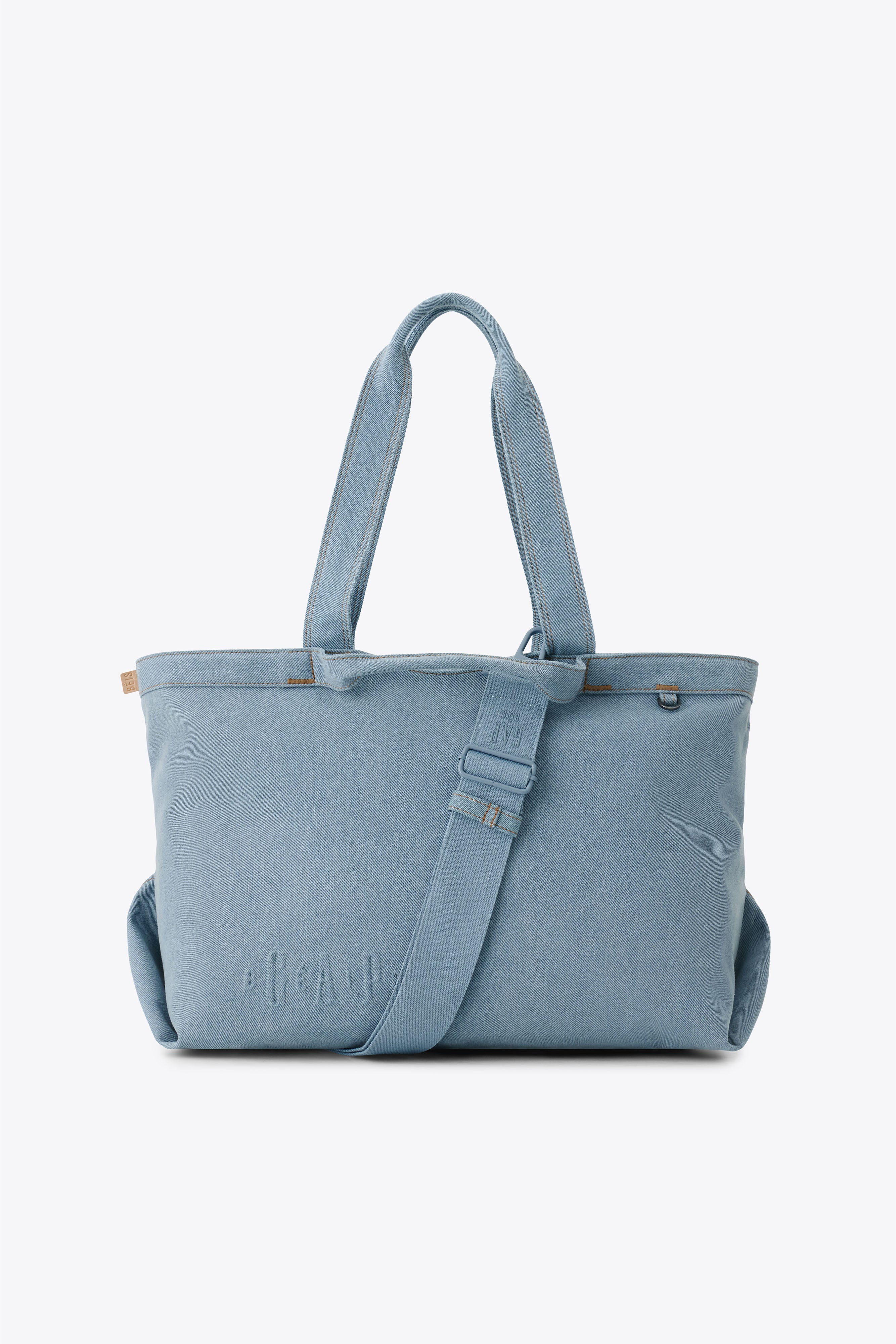 Gap x BÉIS The Travel Tote in Denim Blue | BEIS