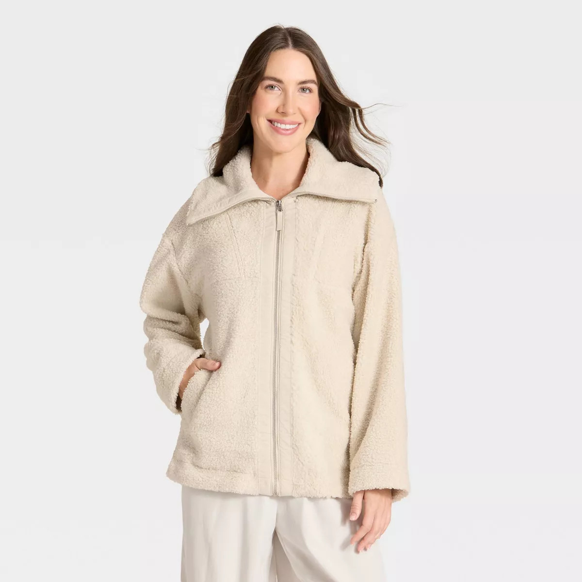 Women's High Pile Jacket - All In Motion™ | Target