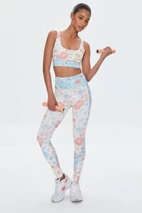 Floral Print Sports Bra | Forever 21 (US)