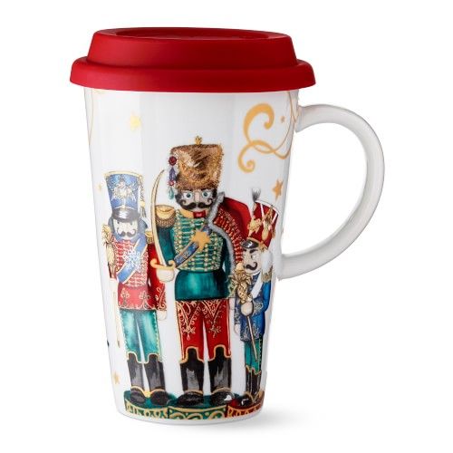 Twas the Night Nutcracker To Go Mug | Williams-Sonoma