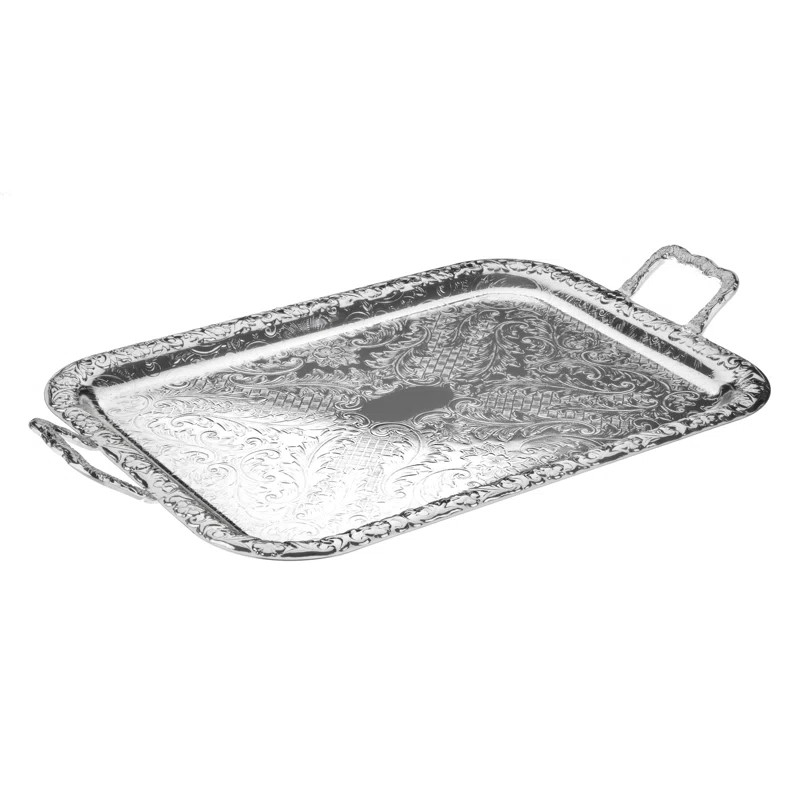 Queen Anne Metal Decorative Tray | Wayfair North America