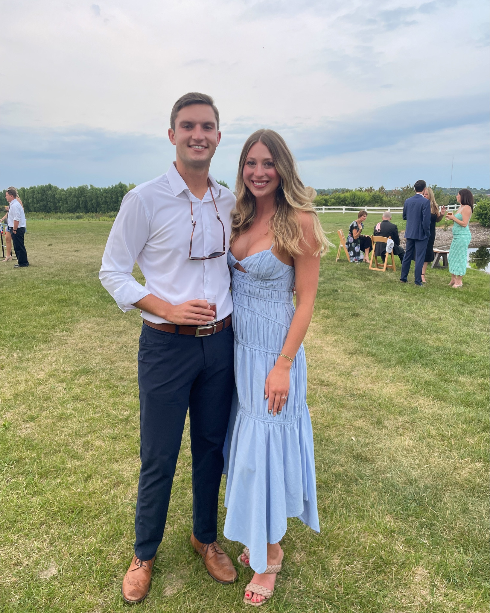 I wore this dress on the day I got engaged 💍 and it makes for a perfect wedding guest dress!

#LTKWedding #LTKootd #LTKTall