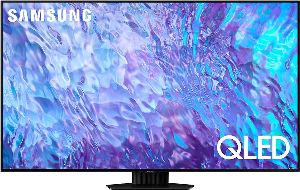 SAMSUNG 85-Inch Class QLED 4K Q80C Series Quantum HDR+, Dolby Atmos Object Tracking Sound Lite, D... | Amazon (US)