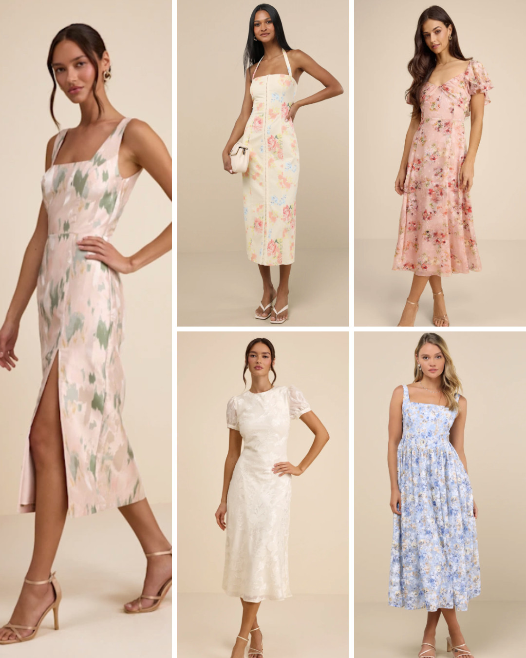 Easter dress ideas that feel fresh, feminine, and actually wearable beyond the holiday 🐣🌸
Sharing a mix of soft pastels, florals, and easy silhouettes that double as spring dresses and brunch dresses all season long.

All from Lulu’s ✨

#easterdress #easteroutfit #springdresses #brunchdresses #lulus #springstyle #easterstyle #weddingguestdress #femininefashion

#LTKgrwm #LTKootd #LTKSaleAlert