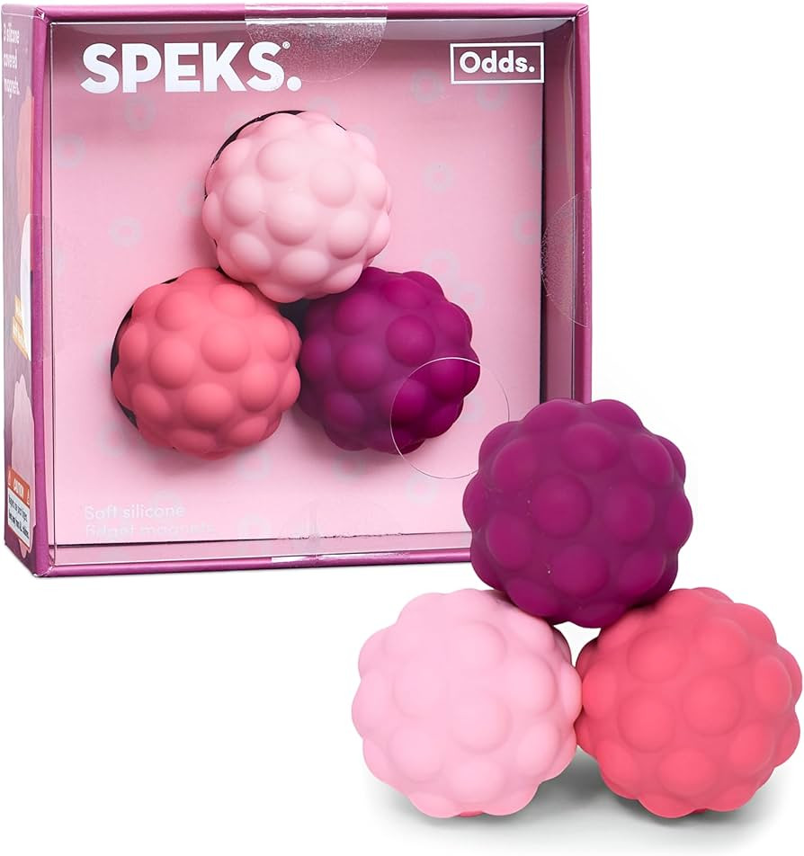 Speks Odds Soft Silicone Fidget Magnets | Silent Stress Relief Toys | Textured Magnetic Balls for... | Amazon (US)