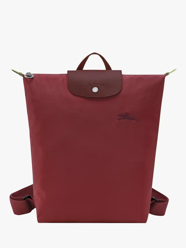 Longchamp Le Pliage Green Canvas Backpack | John Lewis (UK)
