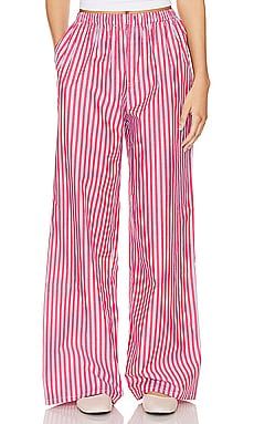 Lovers and Friends Maxy Pant in Red & White from Revolve.com | Revolve Clothing (Global)