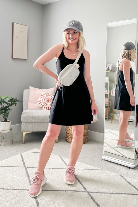 Easy mom summer outfit with an athletic dress! 

#LTKunder50 #LTKstyletip #LTKSeasonal