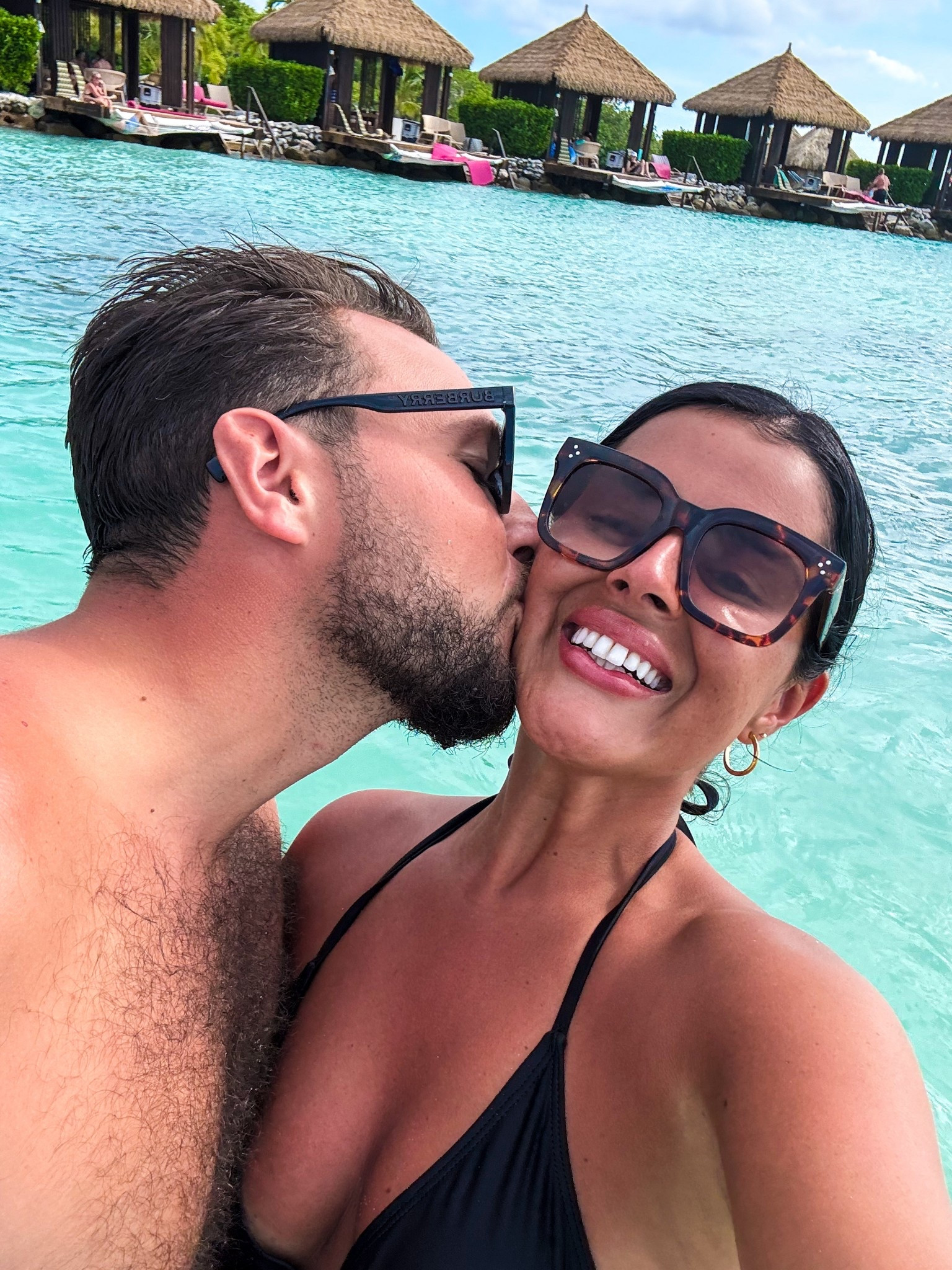 Amazon designer dupe 
Celine dupe 
Summer sunnies 
Vacation
Burberry men’s sunglasses  

I wear these on vacation ALL the time and they are amazing dupes. I also linked the men’s Burberry shades he is wearing !

#LTKItBag #LTKTravel #LTKStyleTip