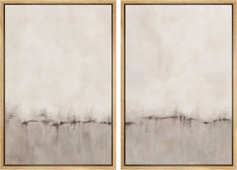 SIGNFORD Abstract Wall Art Decor, Neutral Framed Wall Art, Beige Wall Art, Boho Wall Art Decor - ... | Amazon (CA)