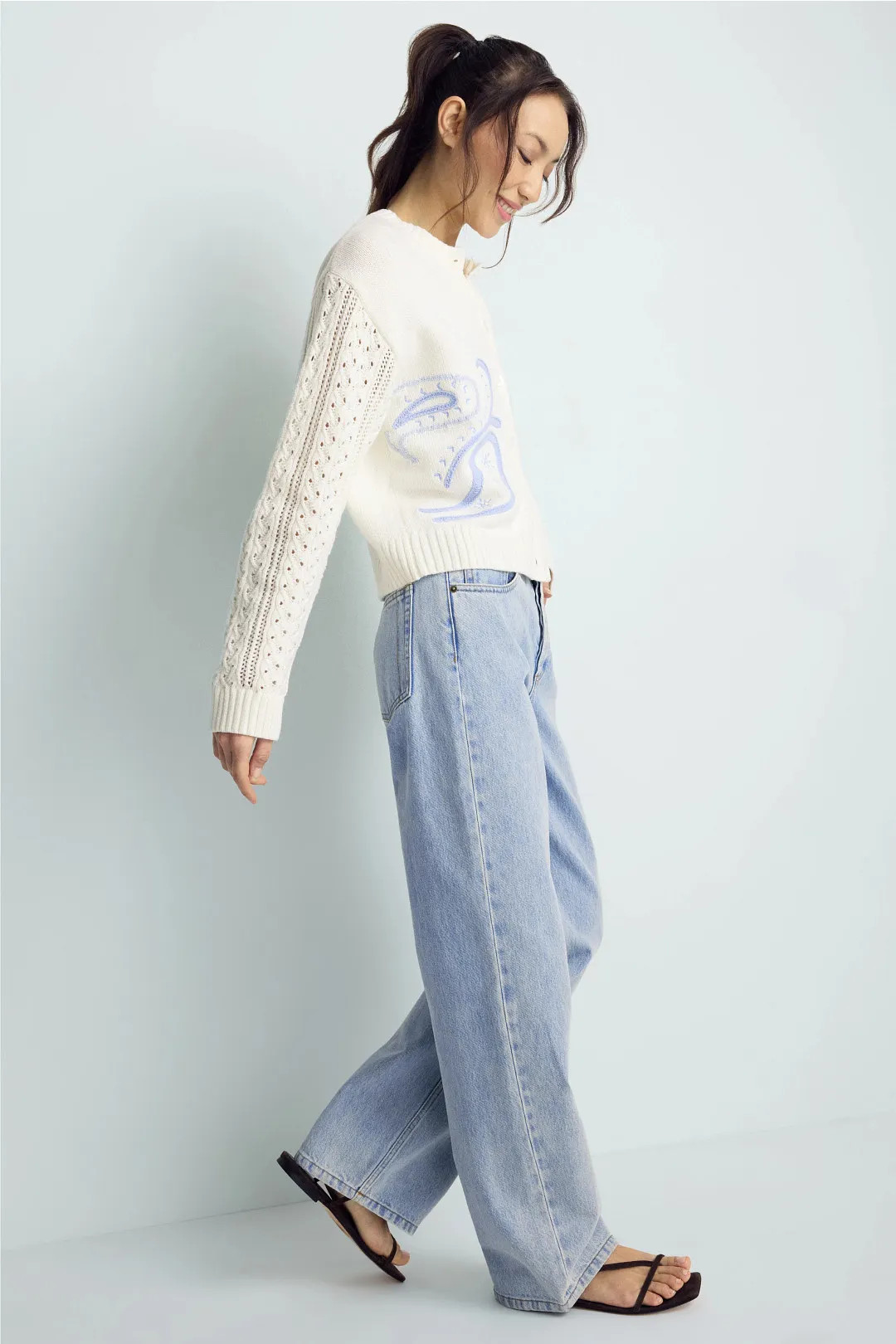 Gracie Jacquard Cardigan | Rent the Runway