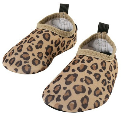 Hudson Baby Infant and Toddler Water Shoes for Sports, Yoga, Beach and Outdoors, Leopard, 9-10 Toddler | Target