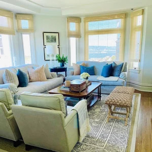 Designer Floral Tan Rust on Natural Linen Pillow Cover, Beige Brown Pillow Cover, Boho Pillow, De... | Etsy (US)