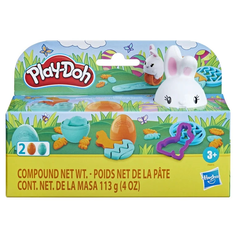 Play-Doh Springtime Pals Easter Set with 4 Ounces Compound and Tools, Easter Basket Stuffers | Walmart (US)