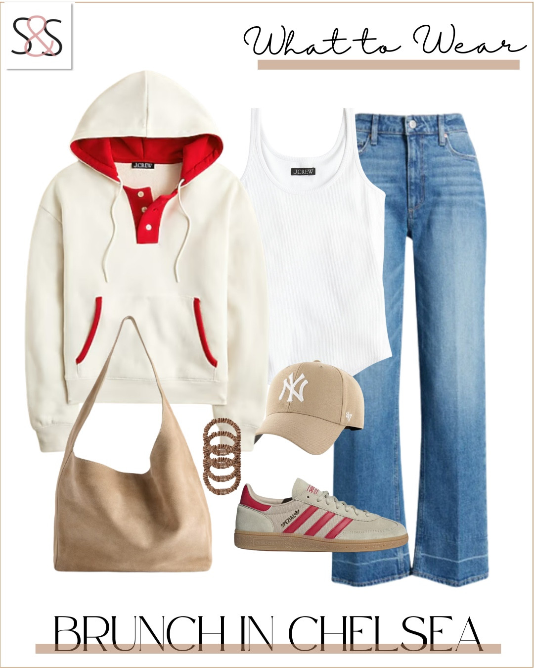 Easy winter brunch outfit that still feels pulled together. Cozy layers, great denim, and sneakers I can actually walk in.

winter brunch outfit women, casual winter outfit women over 40, winter weekend outfit, hoodie outfit winter women, wide leg jeans winter outfit, adidas samba winter outfit, neutral winter accessories, everyday winter style

#LTKActive #LTKOver40 #LTKmomlife