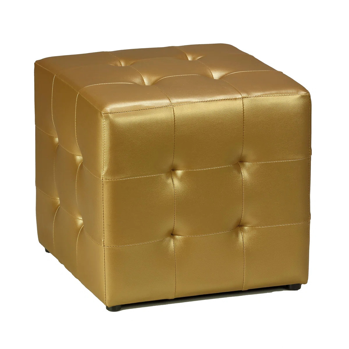 Faux Leather Ottoman | Wayfair North America