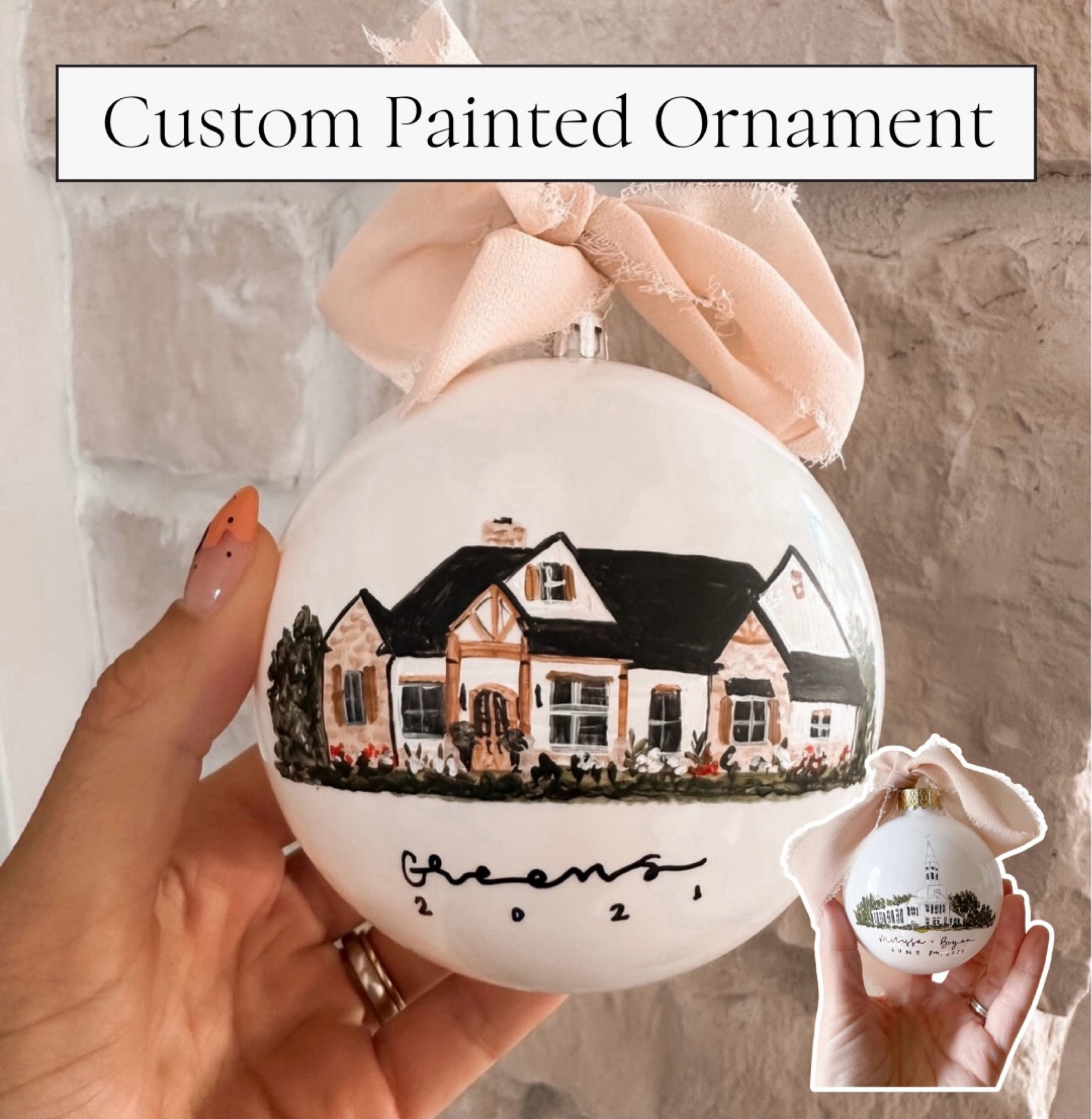 Custom Ornament | Custom Painted Ornament | Gift Guide Personalized | Personalized Gift Idea

#LTKGiftGuide #LTKHoliday #LTKFindsUnder100