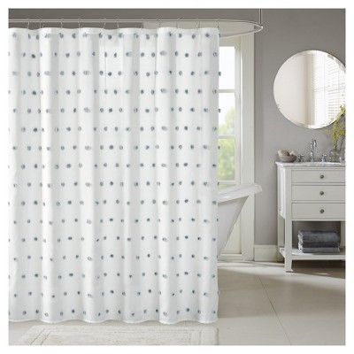 Polka Dots Shower Curtain White | Target