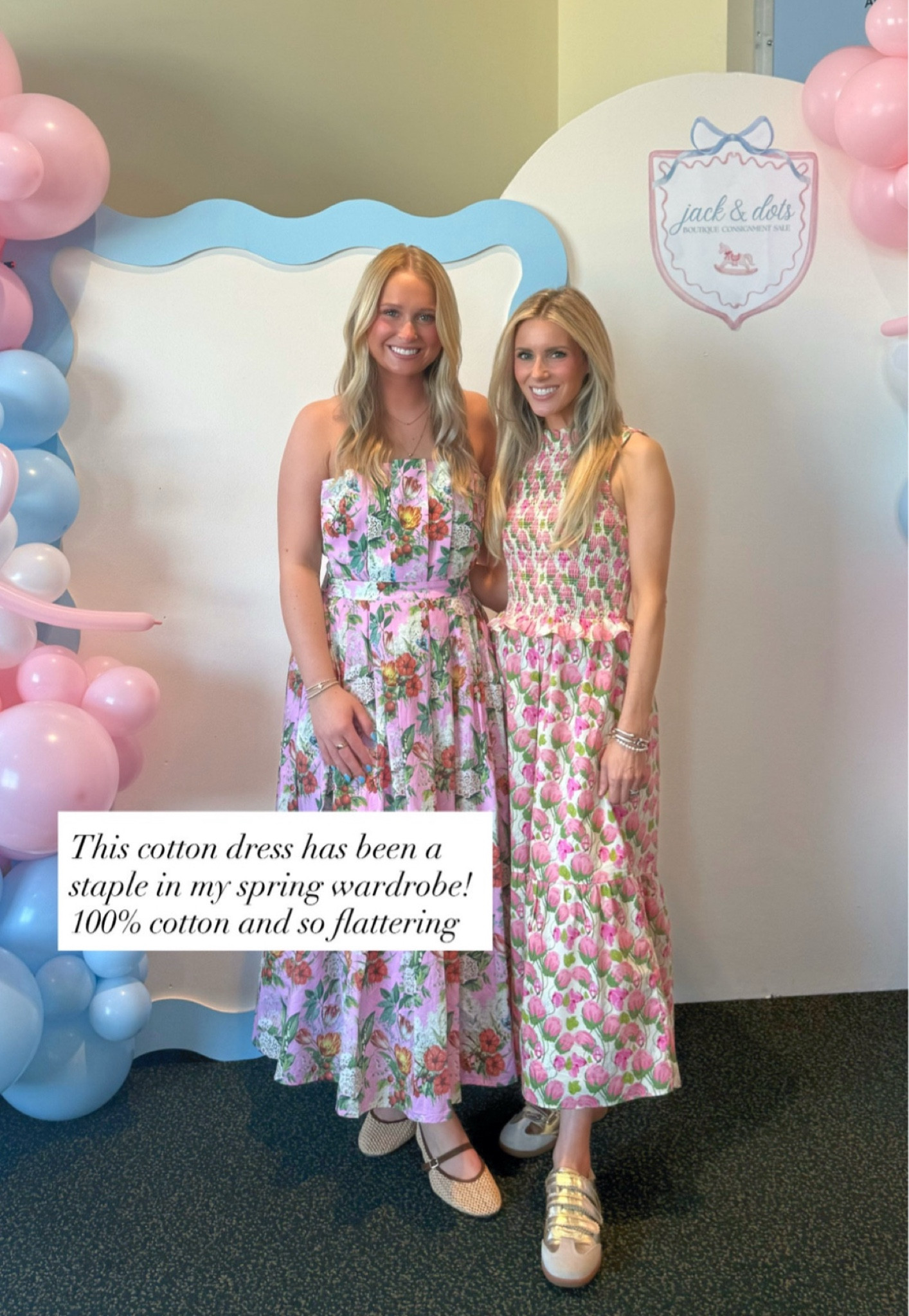 My favorite dress it is so easy to style up or down. I wore it here paired with gold sneakers and it also works great with heels for a dressier event.  The best part is it’s made with 100% cotton!  Would make for the prettiest Mother’s Day dress! 

#LTKdayinmylife #LTKMothersDay #LTKmomlife