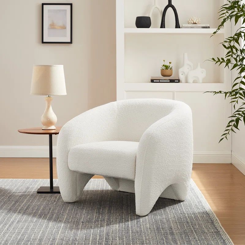 Whittnie Upholstered Barrel Chair | Wayfair North America