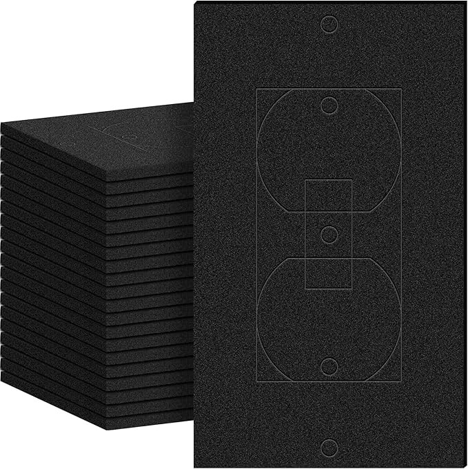 50 Pcs Wall Plate Insulation Gasket Wall Gasket Replacement Outlet Insulation Weatherproof Energy... | Amazon (US)