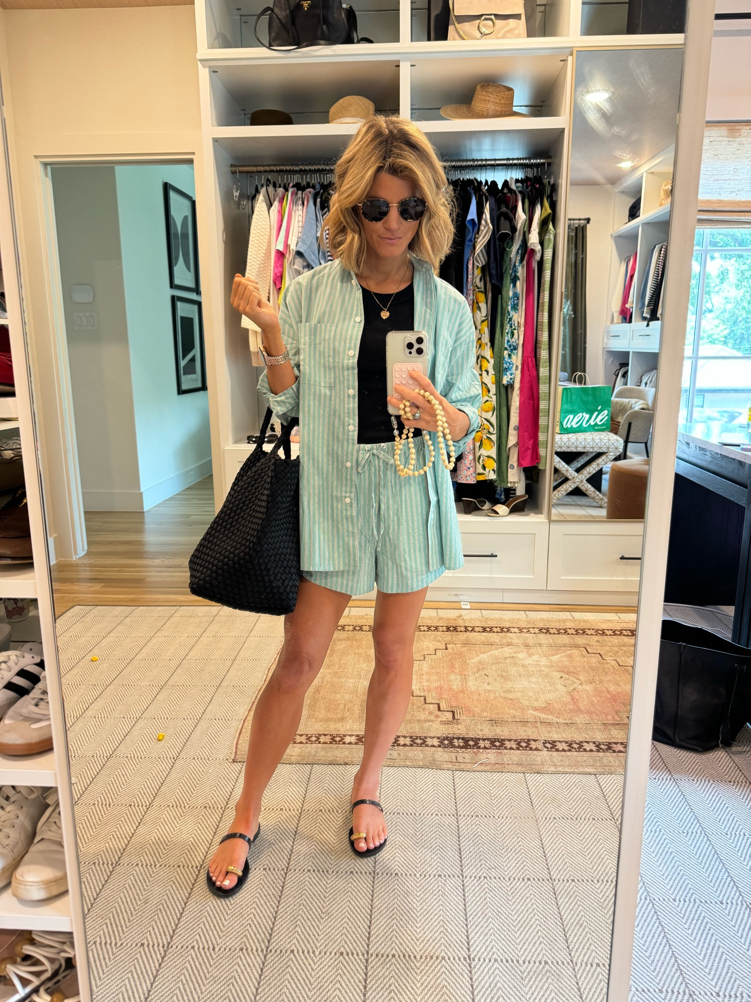 Wearing XS in set 