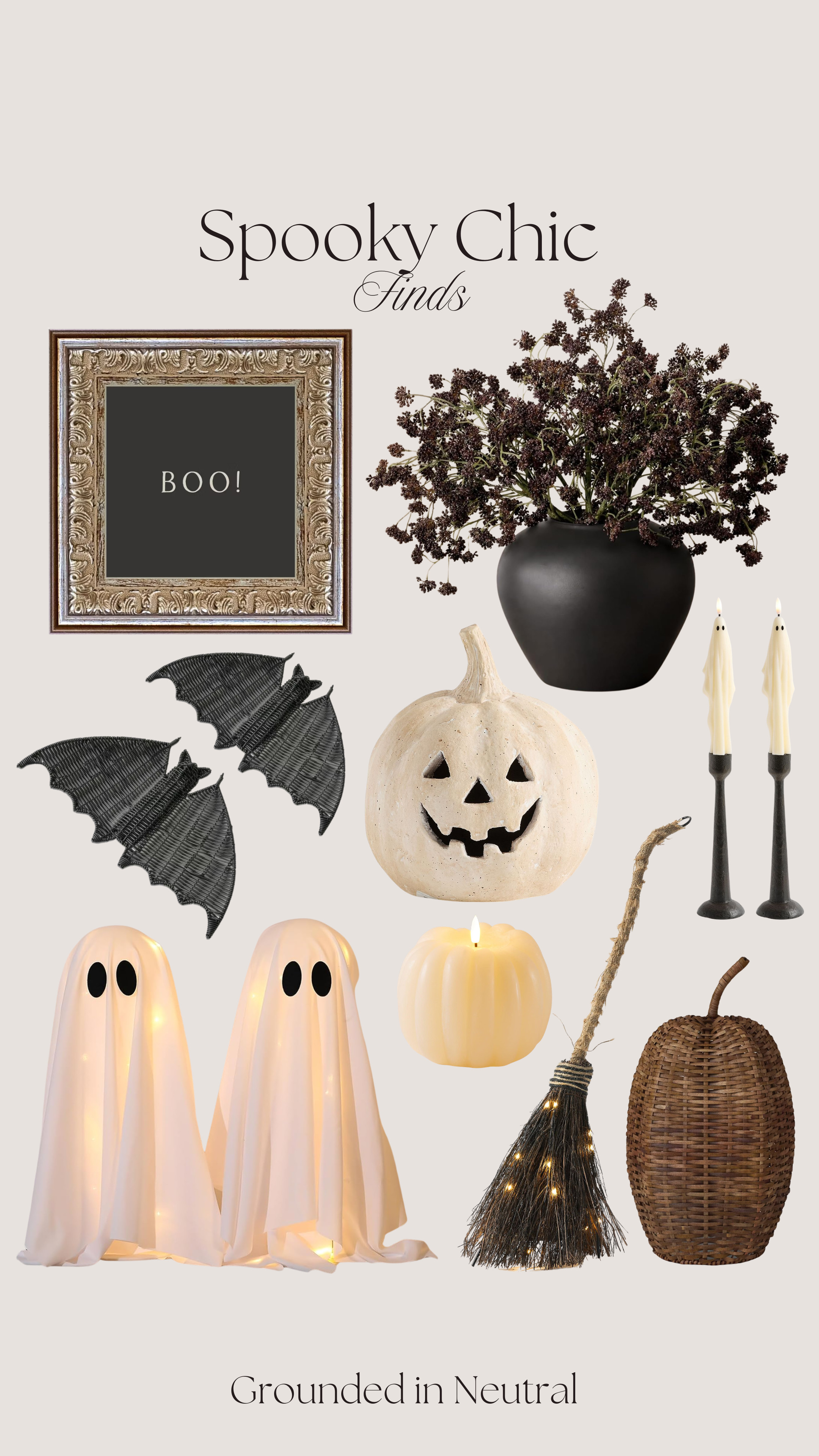 Spooky chic home finds that aren’t tacky for the season! 🕯️🎃🕯️💀 Loving the Halloween art.

#LTKSeasonal #LTKHome #LTKSaleAlert