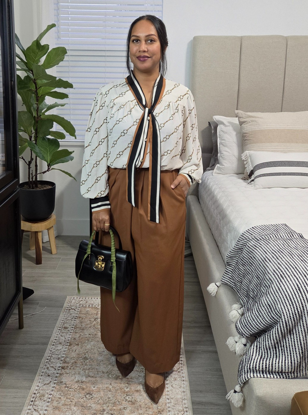 This blouse is timeless for work! 

#LTKOver40 #LTKWorkwear #LTKootd
