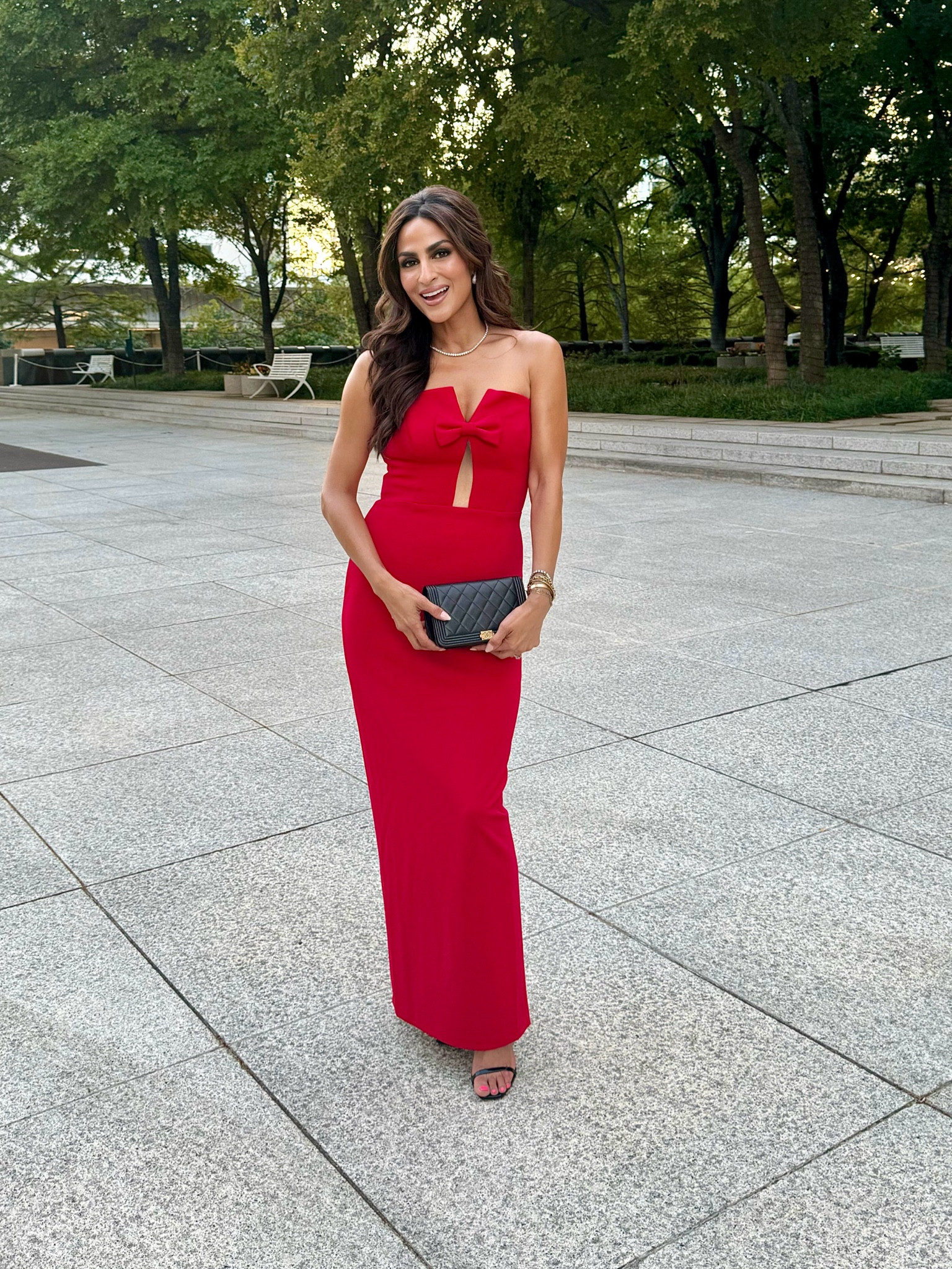 Red midi on sale size down wearing size 2  and linking the Spanx I wear with it too! For Spanx use code amixspanx 



#LTKSaleAlert #LTKCon #LTKOver40