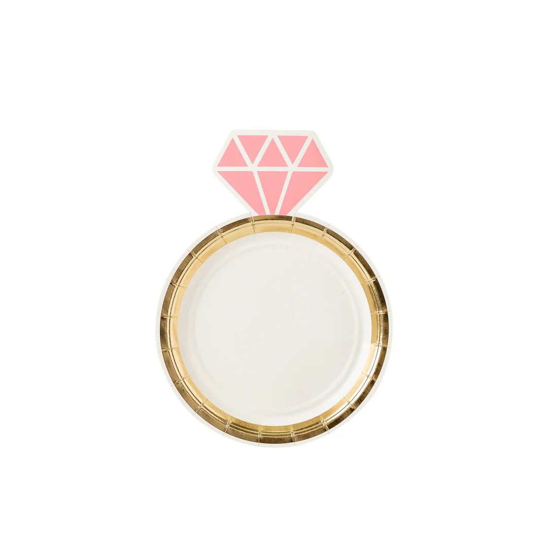 Ring Shaped Paper Plate (8ct) | My Mind's Eye