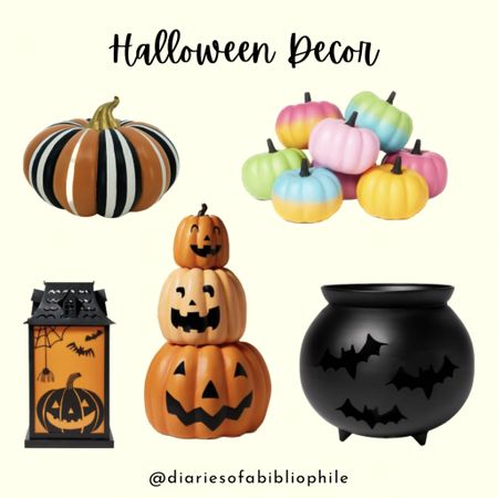 Halloween, fall decor, decorative pumpkins, cauldron, Halloween decorations, indoor decor

#LTKfindsunder50 #LTKHalloween #LTKhome