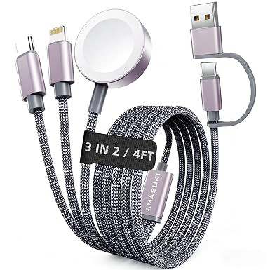 2026 Travel Essentials for Apple Watch Charger,Cruise Vacation Camping Essentials,iPhone Charger,... | Amazon (US)