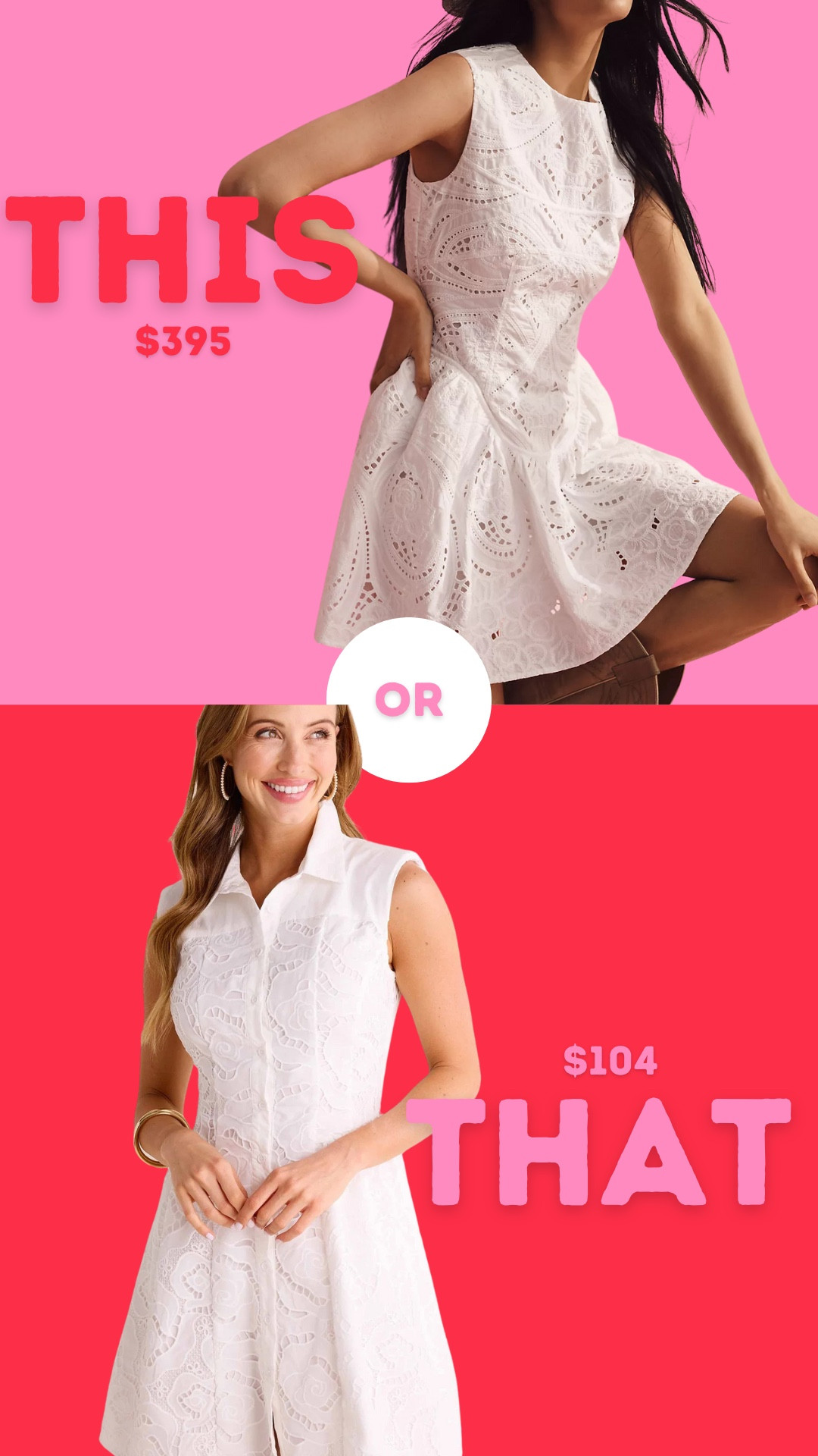 this or that white eyelet mini dress … 

#LTKStyleTip #LTKOver40