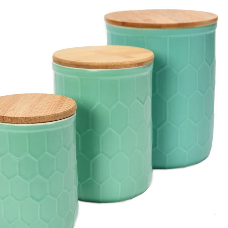 Scandinavian 24 qt. Kitchen Canister Set | Wayfair North America