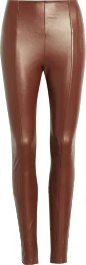 High Waist Faux Leather Leggings | Nordstrom