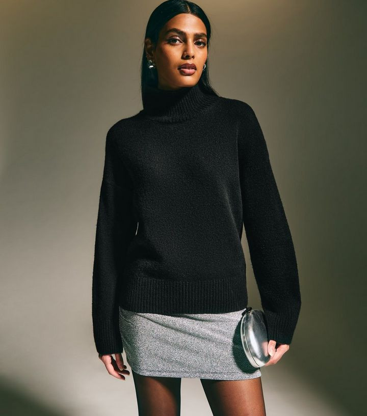 Silver Metallic Mini Skirt | New Look | New Look (UK)