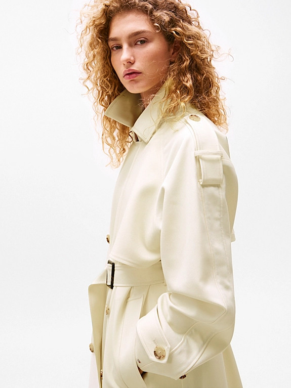 The Sofia Capsule Oversized Trench Coat | Tommy Hilfiger UK