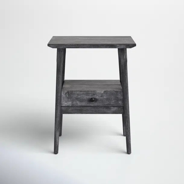 Akio Solid Wood Nightstand | Wayfair North America