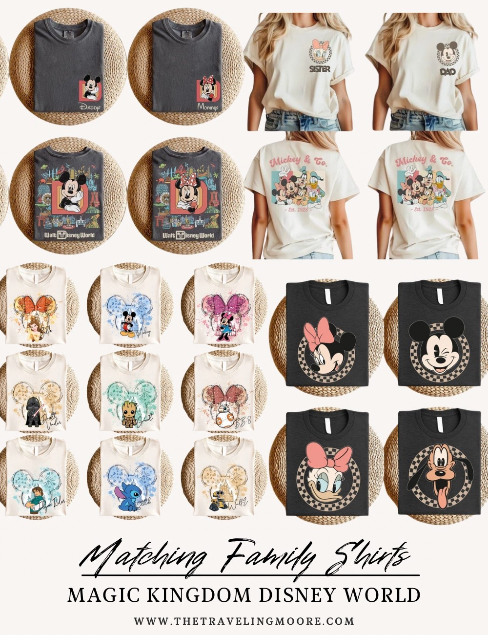 Matching family shirts for a Disney world vacation 

#LTKTravel #LTKFamily