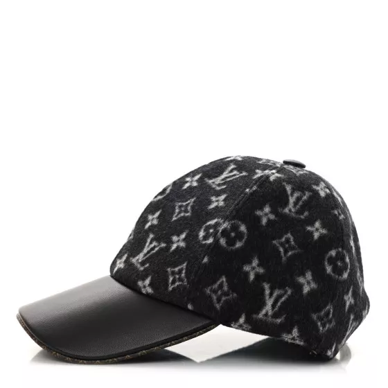 Louis Vuitton Classic Black & Brown Cap - Monogram Signature Design -  HypedEffect