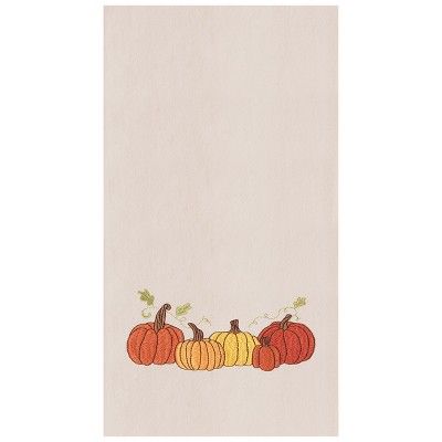 C&F Home Pumpkin Patch Flour Sack Embroidered Cotton Kitchen Towel | Target