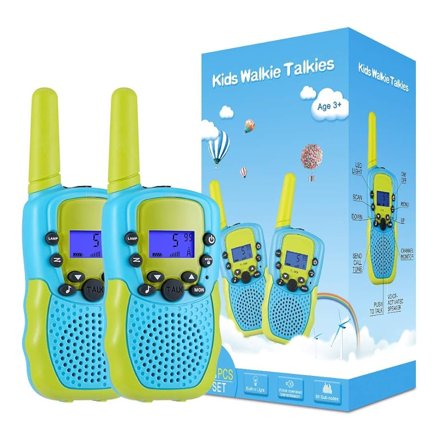 Selieve Toys for 3-12 Year Old Boys Girls, Walkie Talkies for Kids 22 Channels 2 Way Radio Toy wi... | Amazon (US)