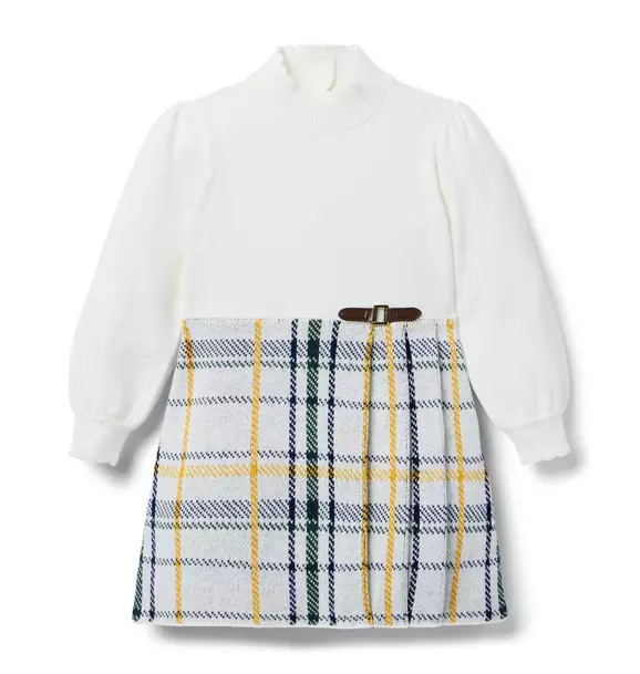 Plaid Bridle Bit Sweater Dress | Janie and Jack