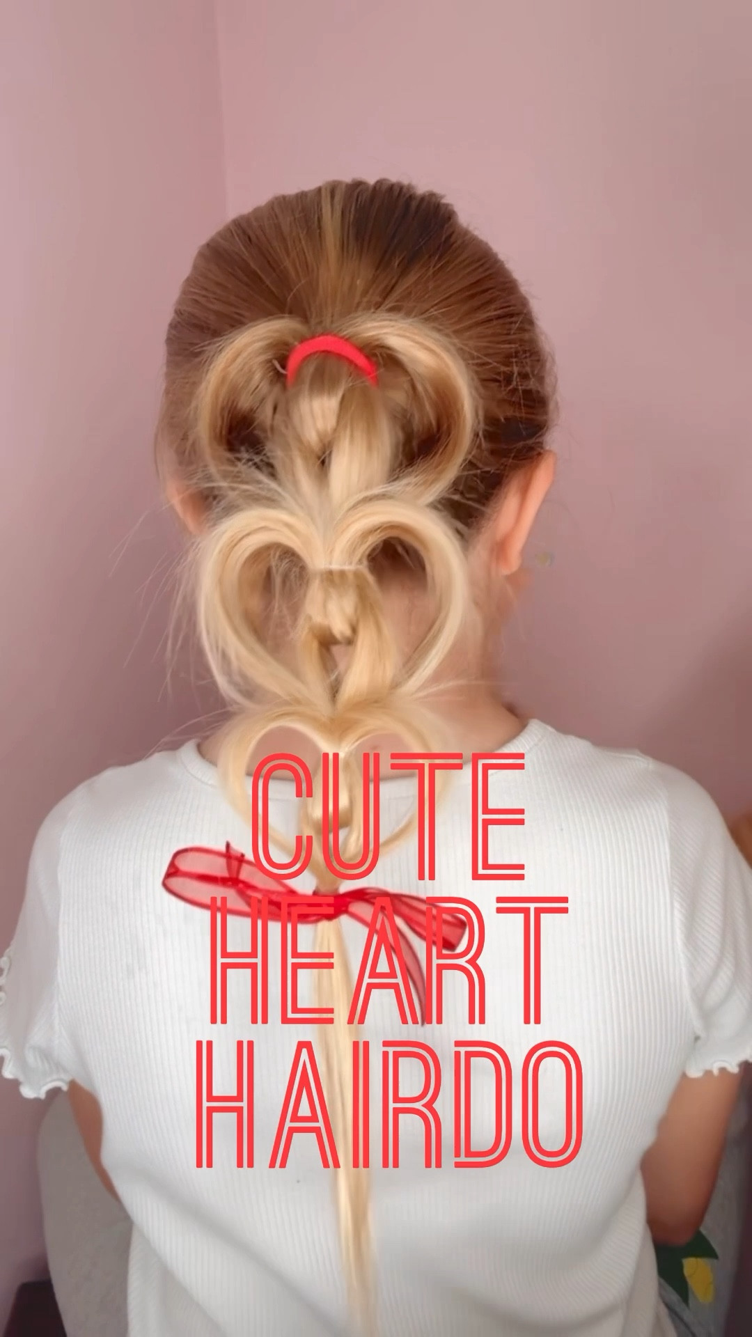 CUTE HEART HAIRDO 🩷 This a cute Valentine’s Day hairstyle! This is one of my favorites! Save and follow us for more! ￼

#LTKValentine
