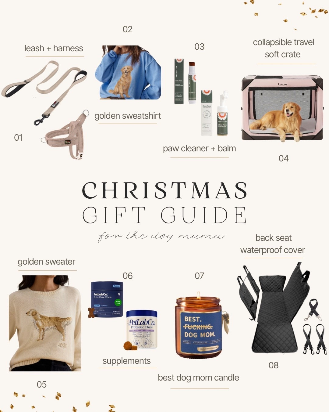 Christmas gift guide for the dog mamas out there!! I have majority of these items with some on my current wishlist #LTKDogMom #LTKGoldenRetrieverDogMom 

 #LTKGiftGuide #LTKHoliday
