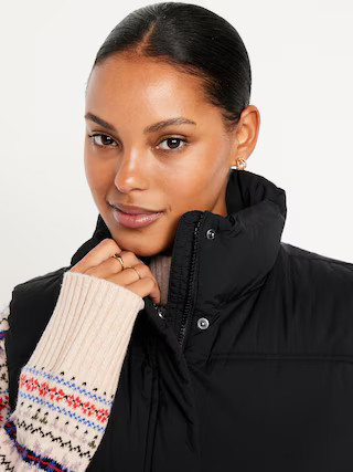 Water-Resistant Puffer Vest | Old Navy (US)