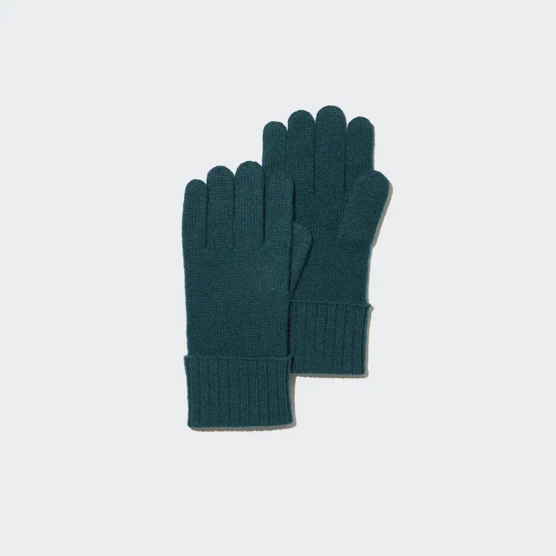 100% Cashmere Knitted Gloves | Uniqlo SE