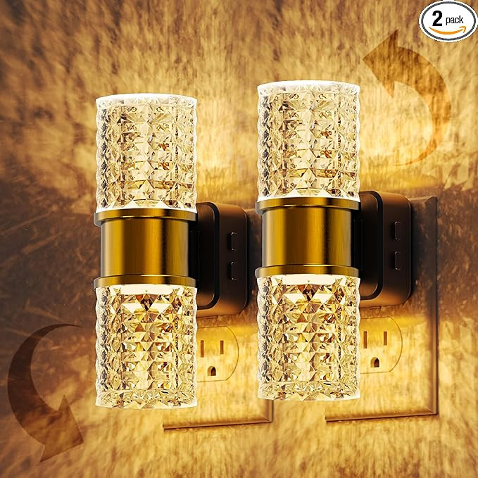 L LOHAS LED Night Light,Dimmable Night Lights Plug into Wall,2 Pack 0-100LM Adjustable Brightness... | Amazon (US)